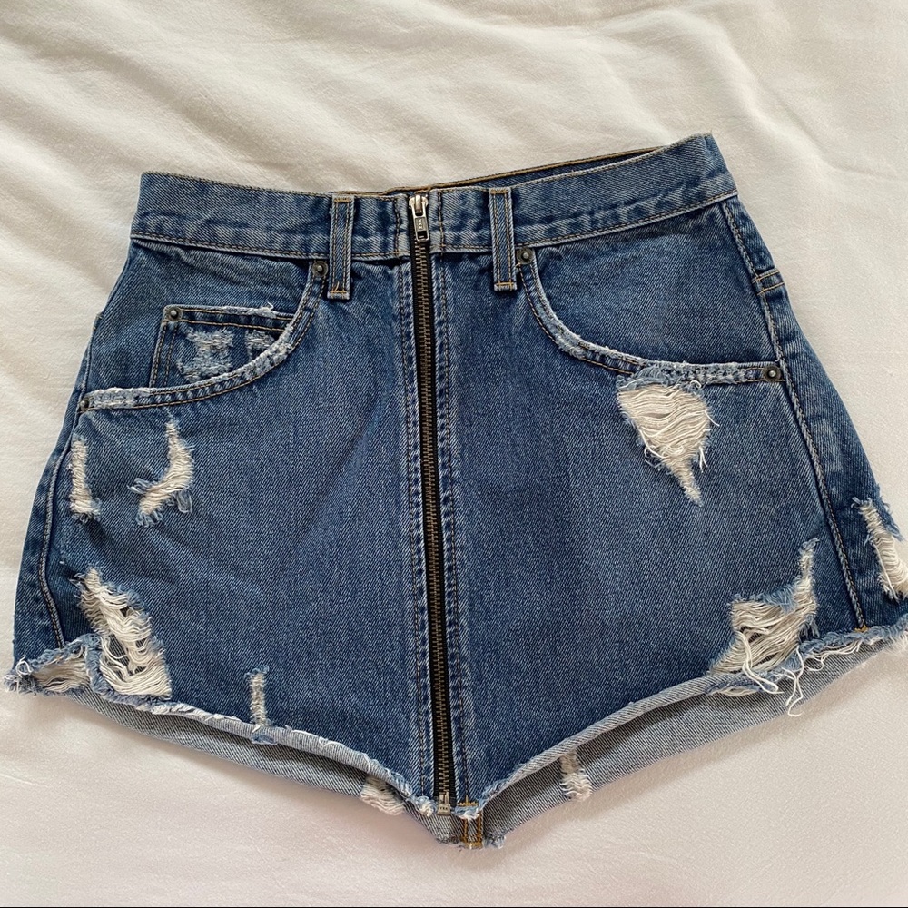 LF carmar denim beatrice skirt